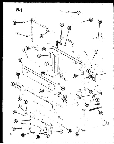 Outer cabinet