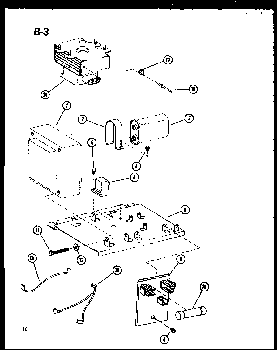 Magnetron/capacitor