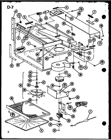 Blower/antenna