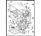 Amana RR-810/P75592-2M blower/wiring harness diagram