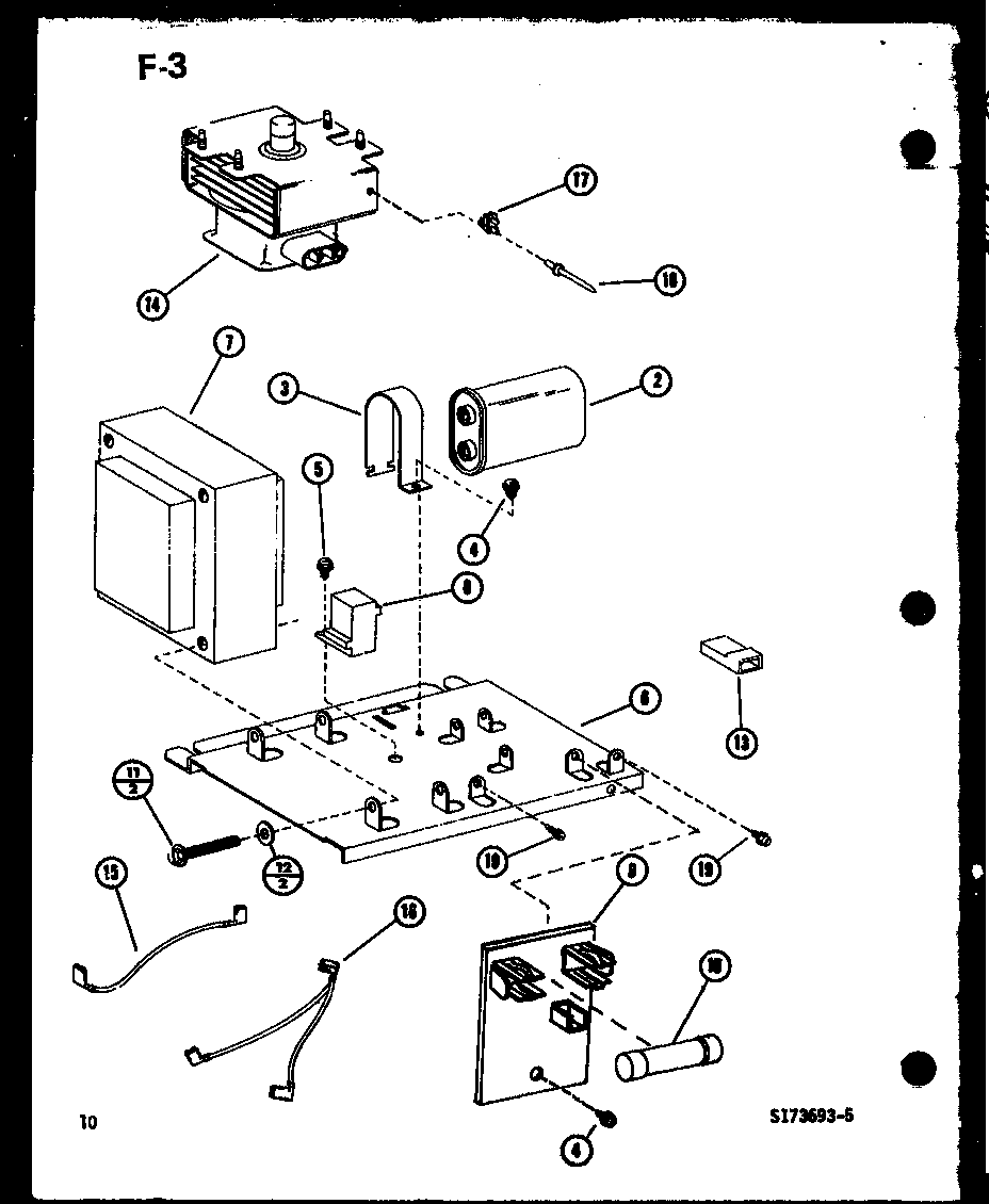 Magnetron/transformer