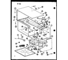 Amana RR-1110/P76052-1M blower/wiring harness diagram