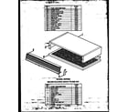 Modern Maid KMW80 microwave outer cover diagram