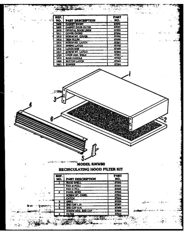 Microwave outer cover