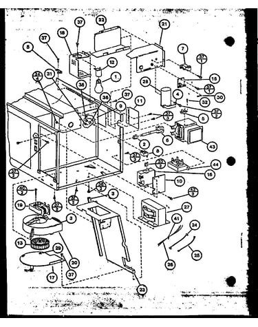 Transformer/wiring harness/magnetron