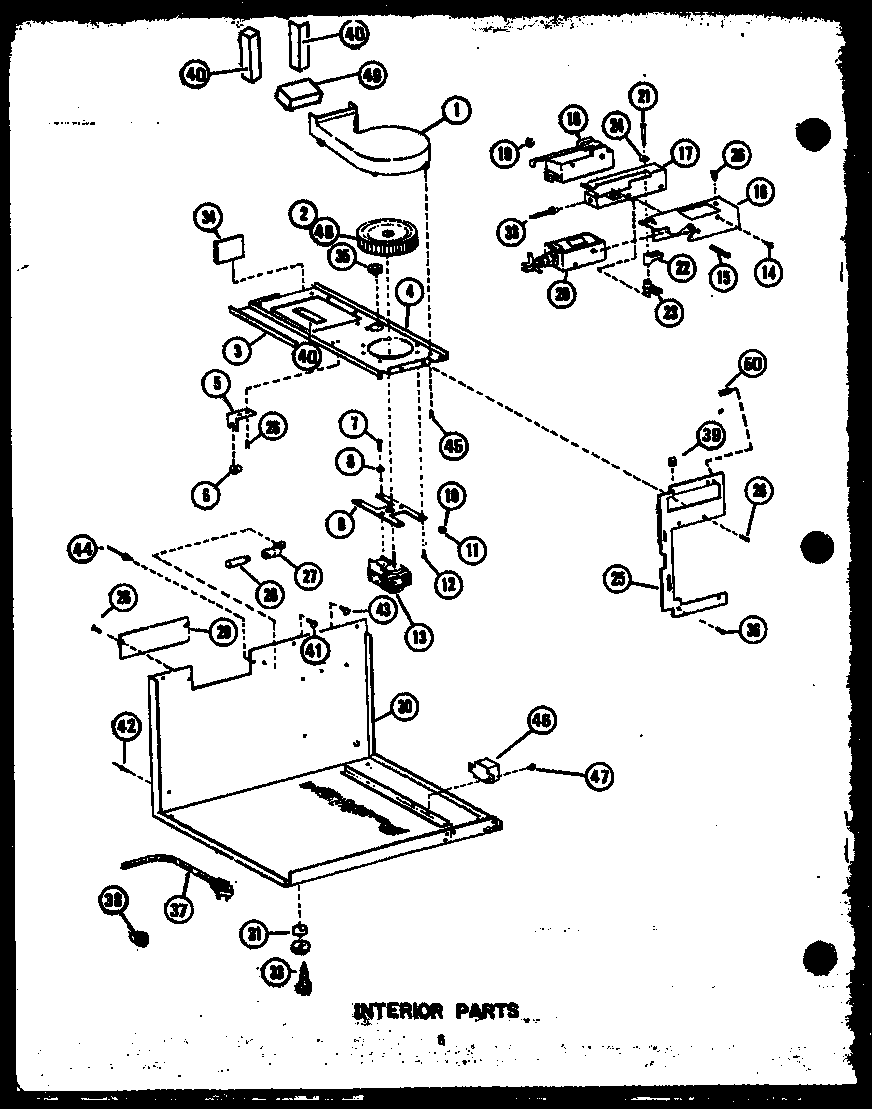 Interior parts