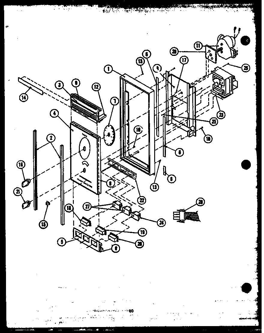 Control panel parts