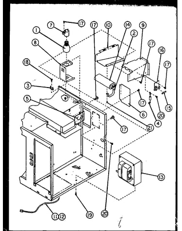 Transformer/capacitor