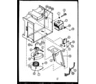 Caloric MPS229-10/MN02 blower/magnetron/capacitor diagram