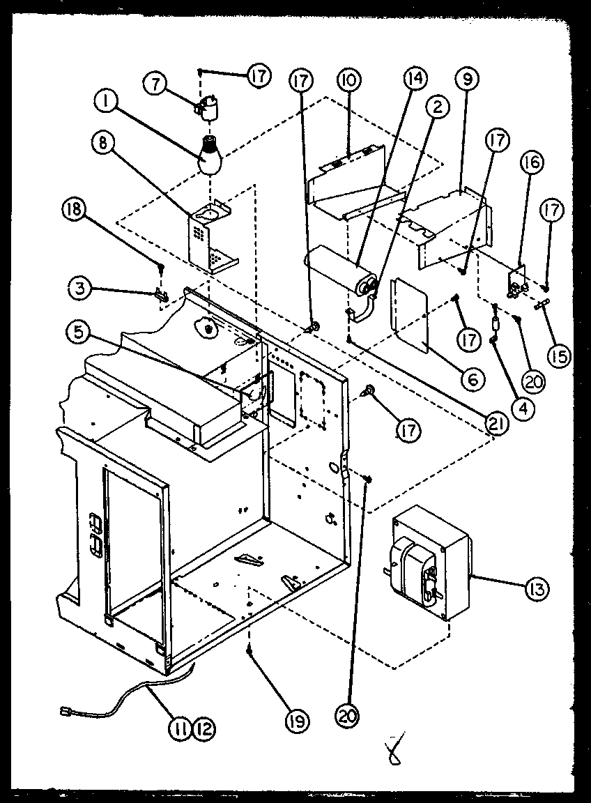 Non illustrated parts
