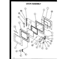Imperial NB160A/P7766540M door assembly diagram