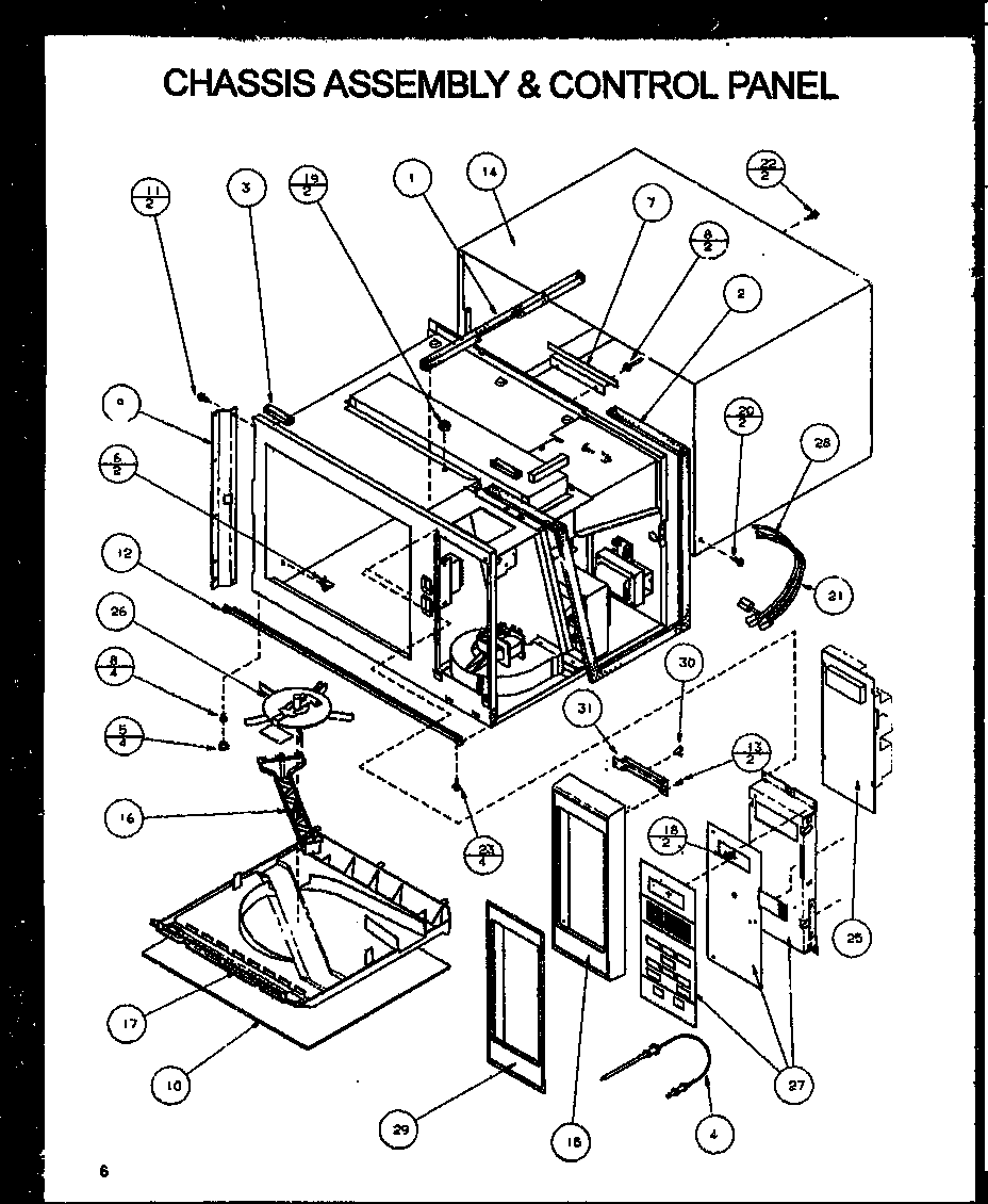 Chassis assembly & control panel