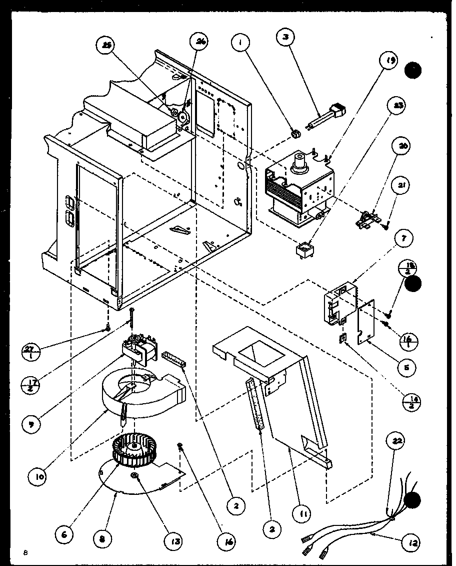 BLOWER/MAGNETRON