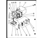 Amana R320T/P7766538M antenna/keyboard assembly diagram