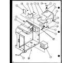 Amana R320T/P7766538M capacitor/transformer diagram