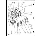 Amana RS458P/P7769519M keyboard/antenna assembly diagram