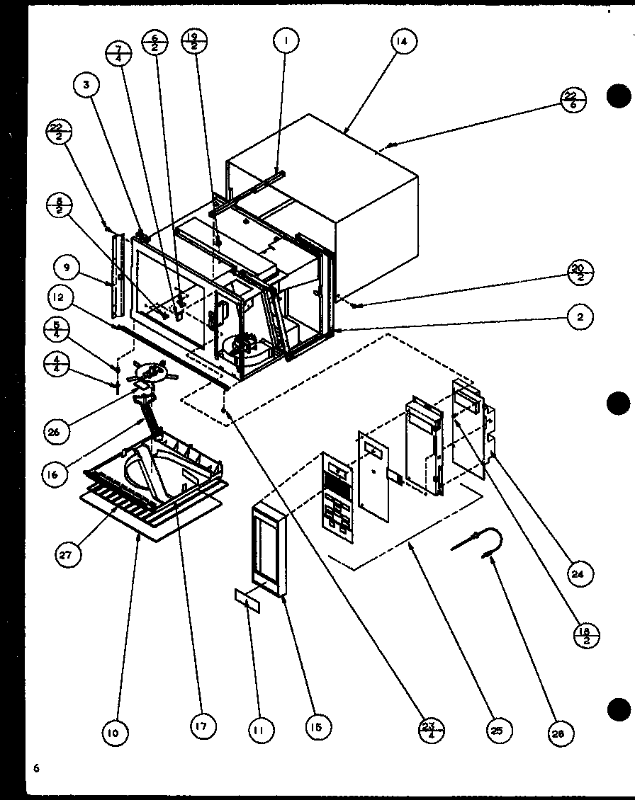 Pc board/keyboard/antenna