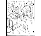 Amana R320T/P7766530M capacitor/transformer diagram