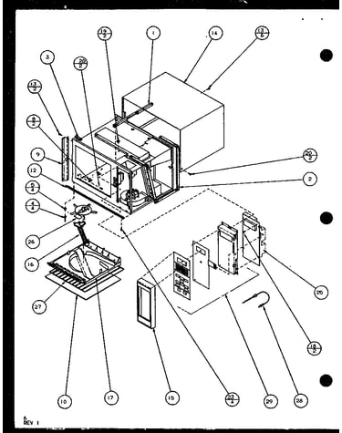 Pc board/keyboard/antenna