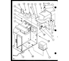 Amana WM714/P1104412M capacitor/transformer diagram