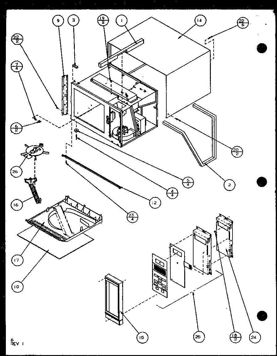 Pc board/keyboard/antenna
