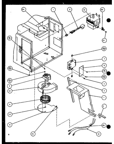 Magnetron/blower