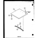 Amana TEA400/P75752-3W cabinet top diagram