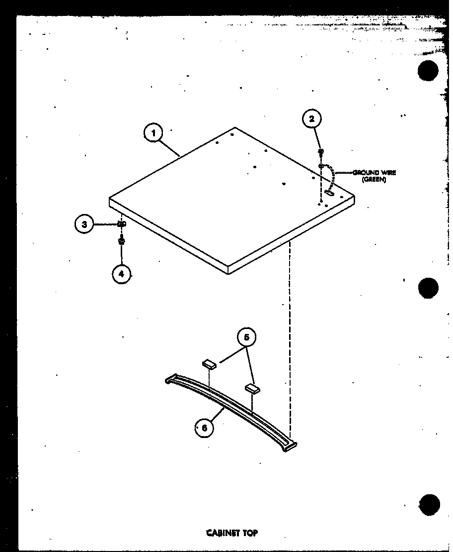 Cabinet top
