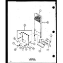 Amana TEA400/P75752-3W heater box (electric models) diagram