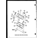 Amana TGA600/P77041-6W control panel (tea400/p77041-2w) (tga400/p77041-5w) (tea600/p77041-3w) (tga600/p77041-6w) (tea800/p77041-4w) (tga800/p77041-7w) (tea300/p77041-1w) diagram