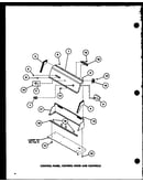 Control panel (tea400/p77041-2w) (tga400/p77041-5w) (tea600/p77041-3w) (tga600/p77041-6w) (tea800/p77041-4w) (tga800/p77041-7w) (tea300/p77041-1w)