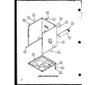 Amana TEA600/P77041-3W cabinet (tea400/p77041-2w) (tga400/p77041-5w) (tea600/p77041-3w) (tga600/p77041-6w) (tea800/p77041-4w) (tga800/p77041-7w) (tea300/p77041-1w) diagram