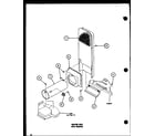 Amana LE2500/P7762203W heater box (gas models) (lg1101/p7762204w) (lg2401/p7762205w) (lg2501/p7762206w) diagram