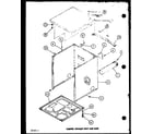 Amana LGD451/P7762214W cabinet diagram