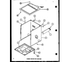 Amana LG2912/P7804818W cabinet (le2802/p7804815w) (lg2812/p7804816w) (le2902/p7804817w) (lg2912/p7804818w) (le9002/p7804813w) (lg9012/p7804814w) diagram