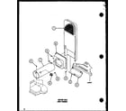 Amana LE2802/P7804823W heater box (gas models) (lg2812/p7804824w) (lg2912/p7804826w) (lg9012/p7804822w) diagram