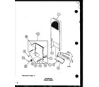Amana LGD312/P7762222W heater box (electric models) (led302/p7762221w) (led302/p77622221w) diagram