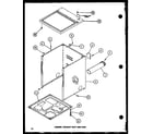 Amana LG2112W/P1122501WW cabinet diagram