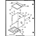 Amana LG3812W/P1122701WW cabinet diagram