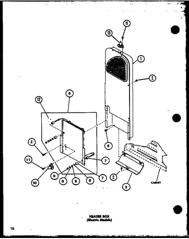 Heater box (electric models)