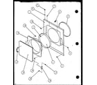 Amana CE3402L/P1118309WL loading door diagram