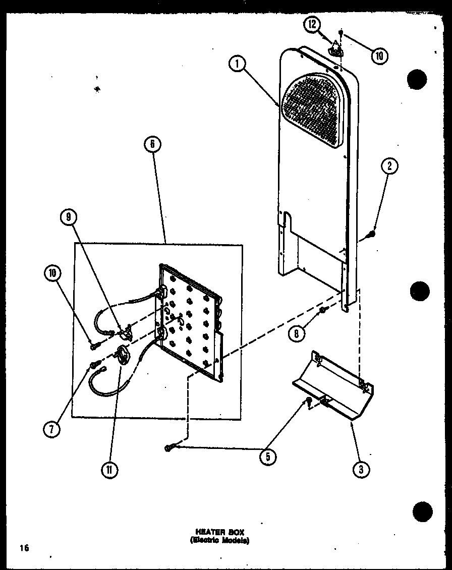 Heater box (electric models)