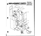 Amana GSC100AA replacement parts diagram