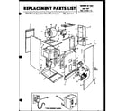 Amana OC-80DA replacement parts diagram
