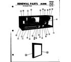 Amana GH080AA renewal parts diagram