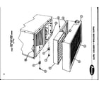 Amana HR448-1 cabinet diagram
