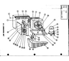 Amana HR4-3A replacement parts diagram
