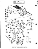 Control and heater parts (vbc-18ct-1j/p54878-1c) (vbc-18ct-1j/p54878-7c) (vbc-23ct-1j/p54878-2c) (vbc-23ct-1j/p54878-8c) (vbc-30ct-1j/p54878-3c) (vbc-30ct-1j/p54878-9c) (vbc-35ct-1j/p54878-4c) (vbc-35ct-1j/p54878-10c)