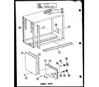 Amana EZ48XH-1J/P54748-1C cabinet parts diagram