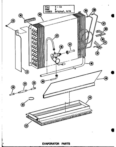 Evaporator parts